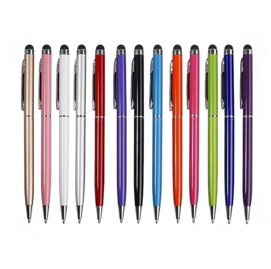 #ADV1603 2 in 1 Metal Stylus Pen